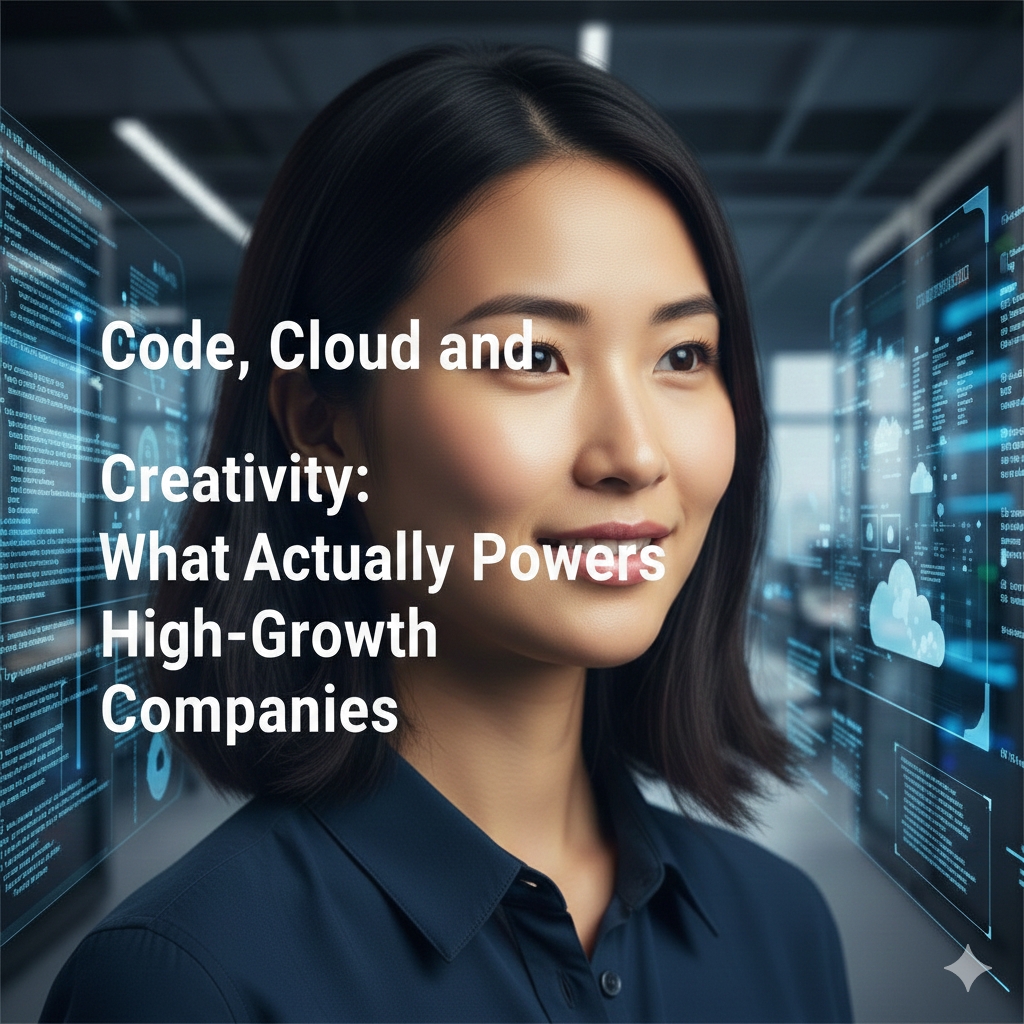 Code, Cloud and Creativity What Actually Powers High Growth Companies
