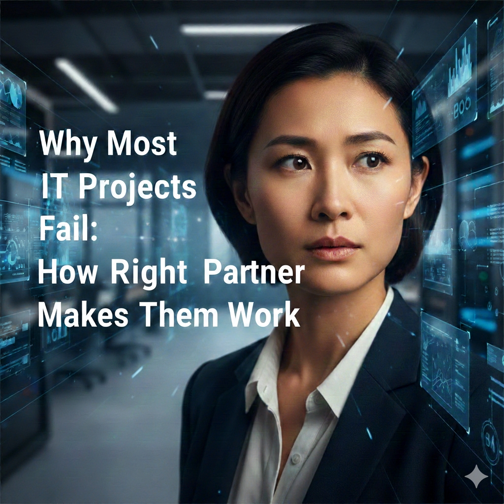 Why Most IT Projects Fail (And How the Right Partner Makes Them Work)